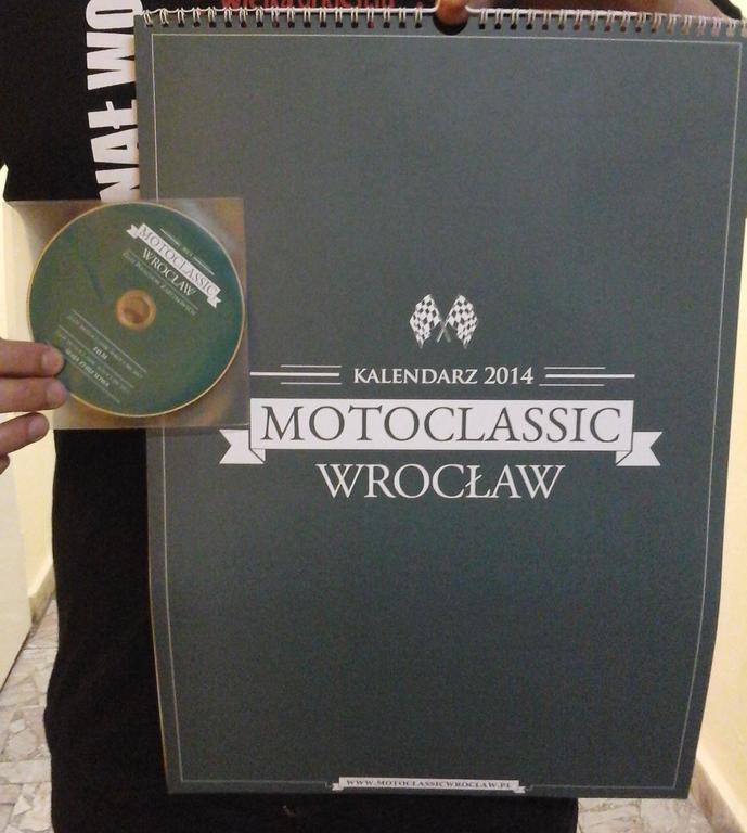 Kalendarz 2014 MOTOCLASSIC WROCŁAW + PŁUTA CD