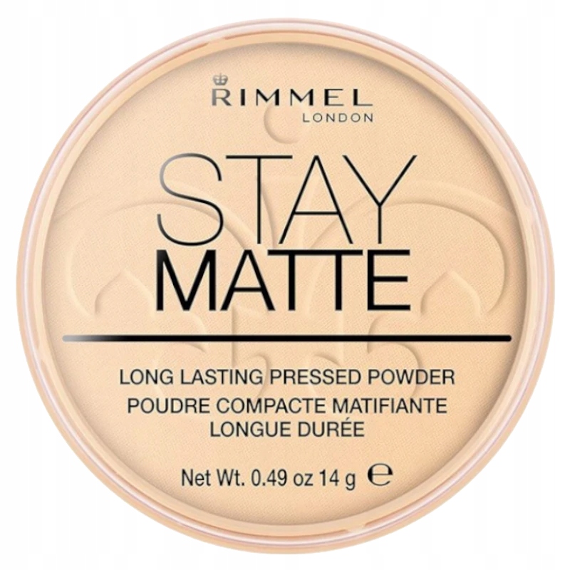 RIMMEL Stay Matte Puder 001 Transparentny