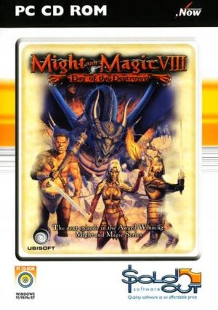 Might and Magic VIII Klasyk RPG Nowa Gra PC CD-ROM