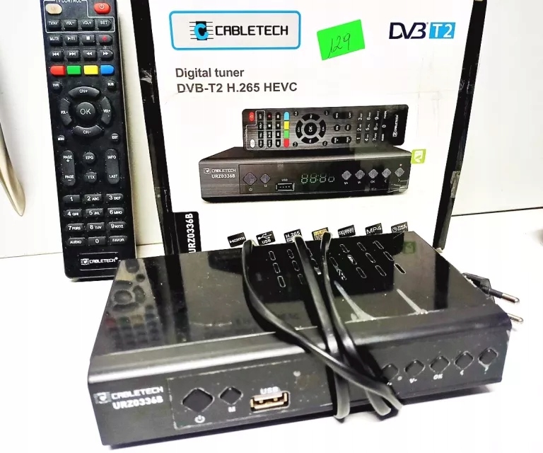 DEKODER DVB-T CABLETECH 0336B