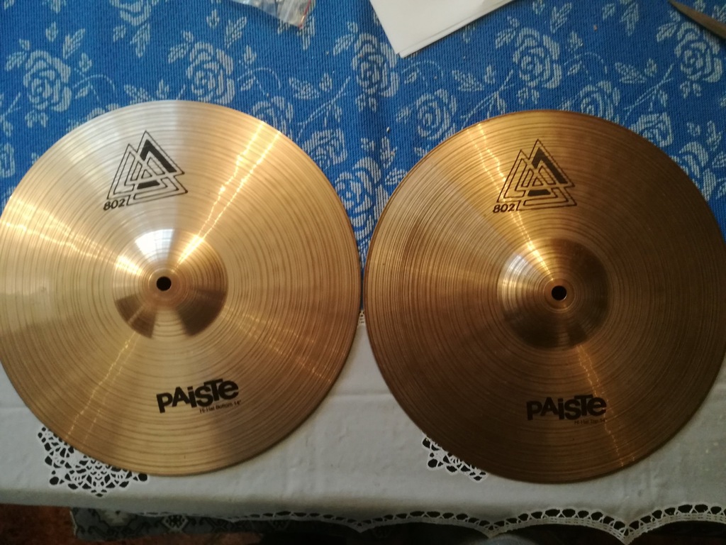 PAISTE 802 14" Hi-HAT TANIO