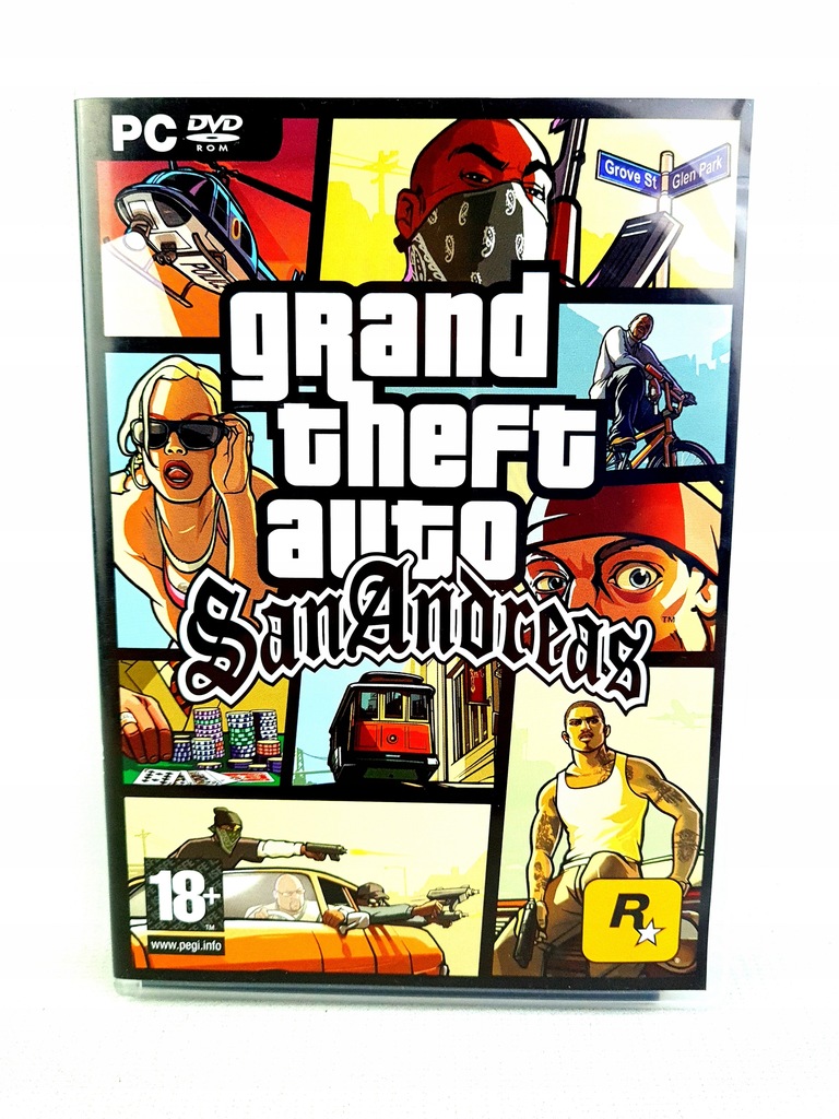 Купить GTA SAN ANDREAS GRAND THEFT AUTO SA ПК: отзывы, фото и ...