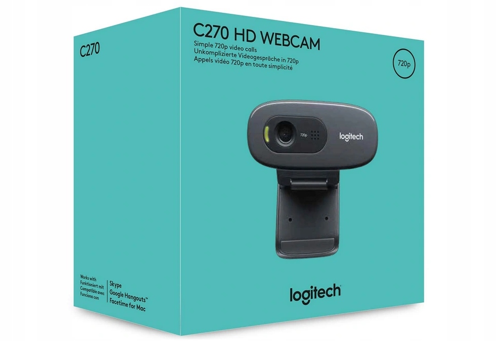 Купить Веб-камера LOGITECH Webcam C270 HD 720p: отзывы, фото, характеристики в интерне-магазине Aredi.ru