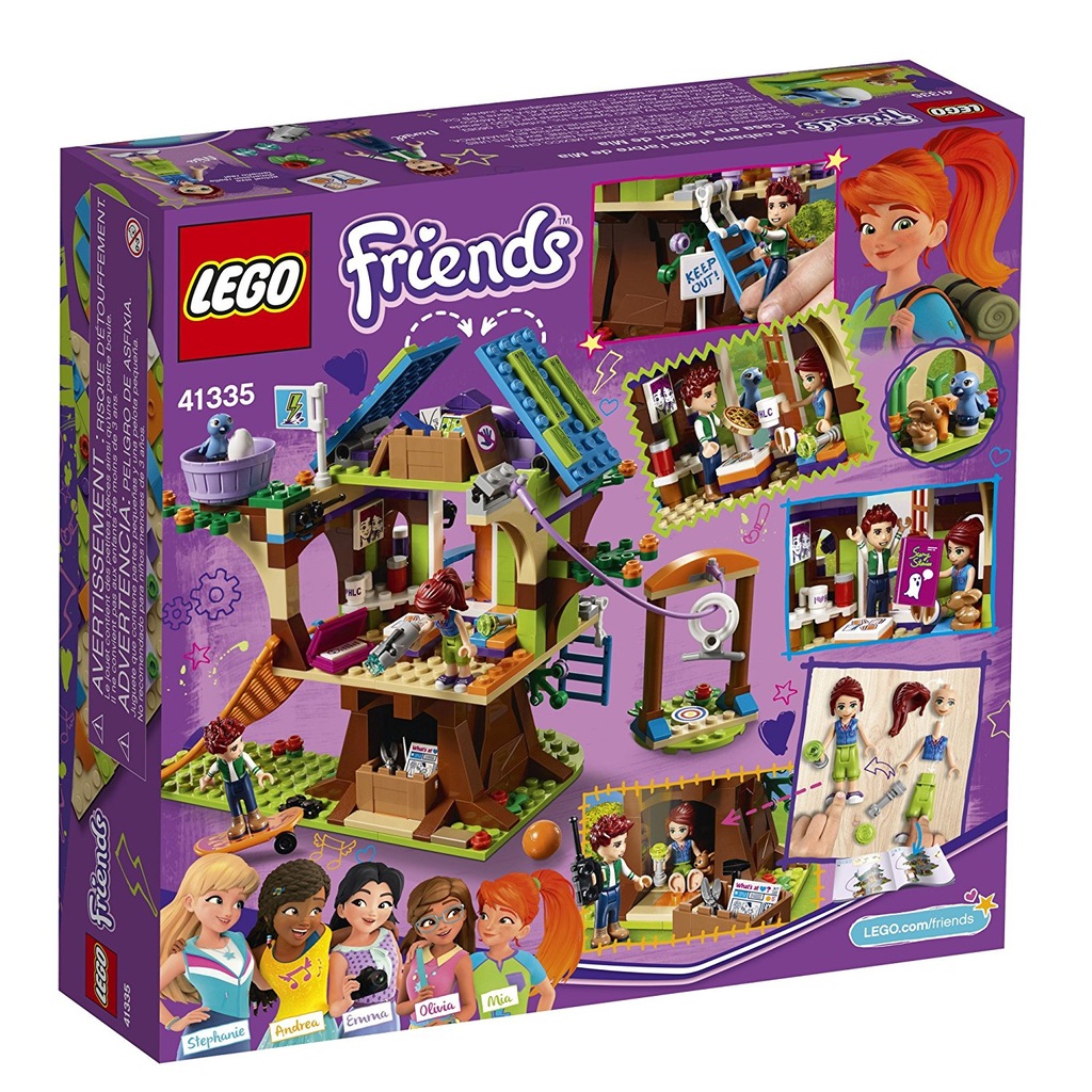 Купить Домик на дереве Мии LEGO Friends 41335: отзывы, фото, характеристики в интерне-магазине Aredi.ru