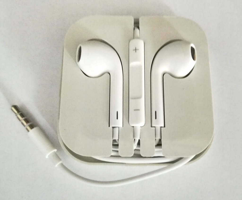 Słuchawki APPLE EARPODS iPhone SE 5S 6S 7826416749 oficjalne