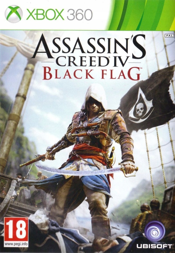 Assasin's Creed IV Black Flag X360 Używana