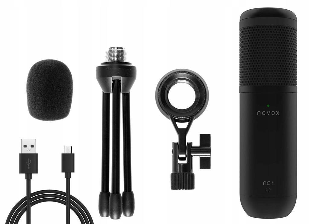 Novox NC1 USB-C NEW V2 Mikrofon Pojemnościowy Studyjny
