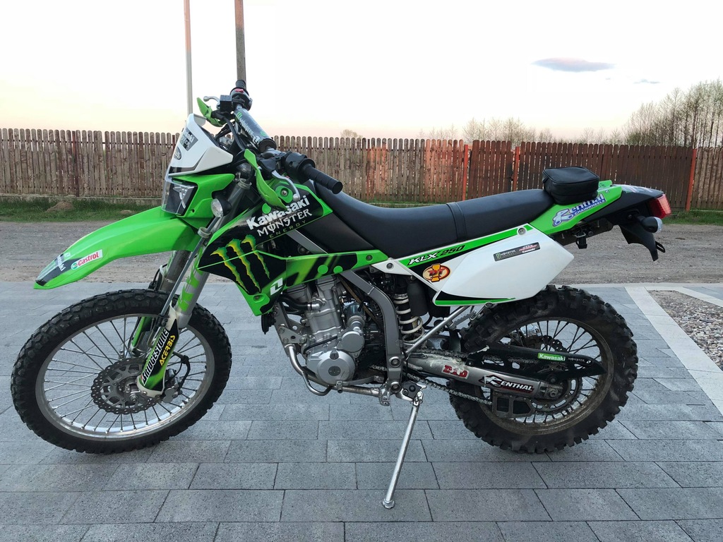 motor cross klx 250cc