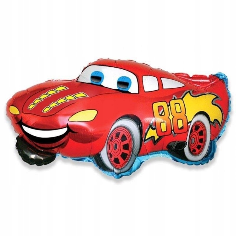 Balon Foliowy Uśmiechnięty Samochód - Hot Wheels 8