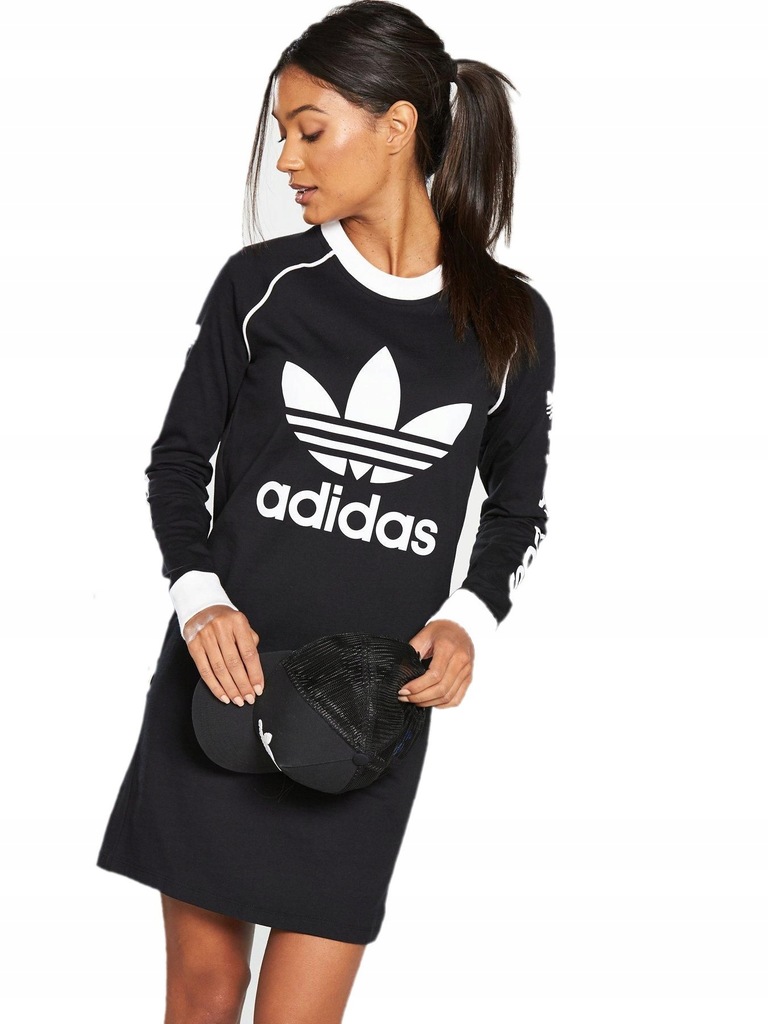 ADIDAS sukienka MINI black ORIGINALS XL 42