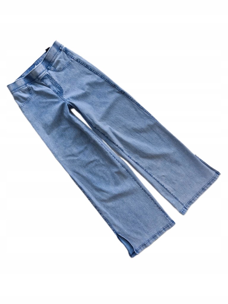 NM159*H&M* Spodnie elastyczne ala jeans 140
