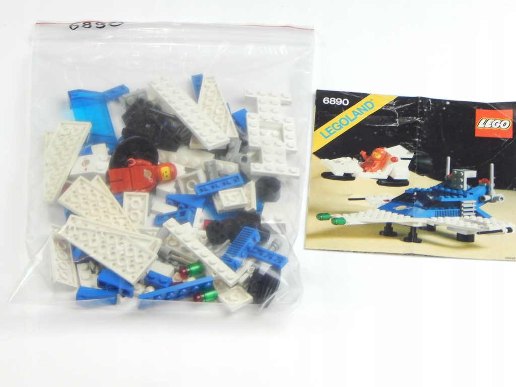 LEGO SET 6890 SPACE CLASSIC LEGOLAND Z INSTRUKCJA