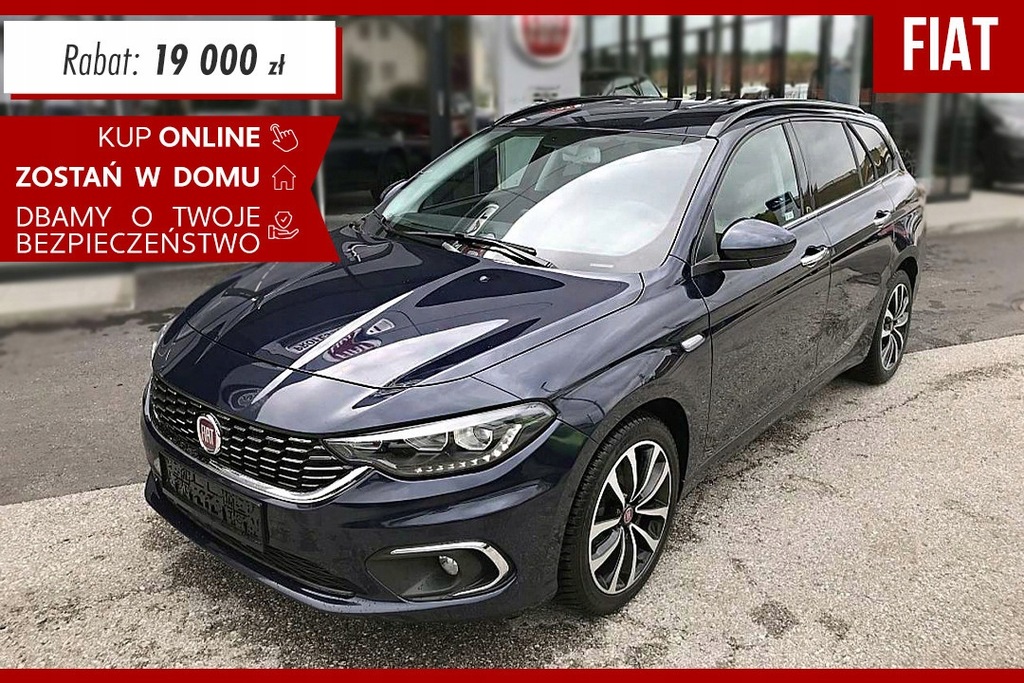 Fiat Tipo Lounge 1.4 120KM| Kamera Cofania | Koło