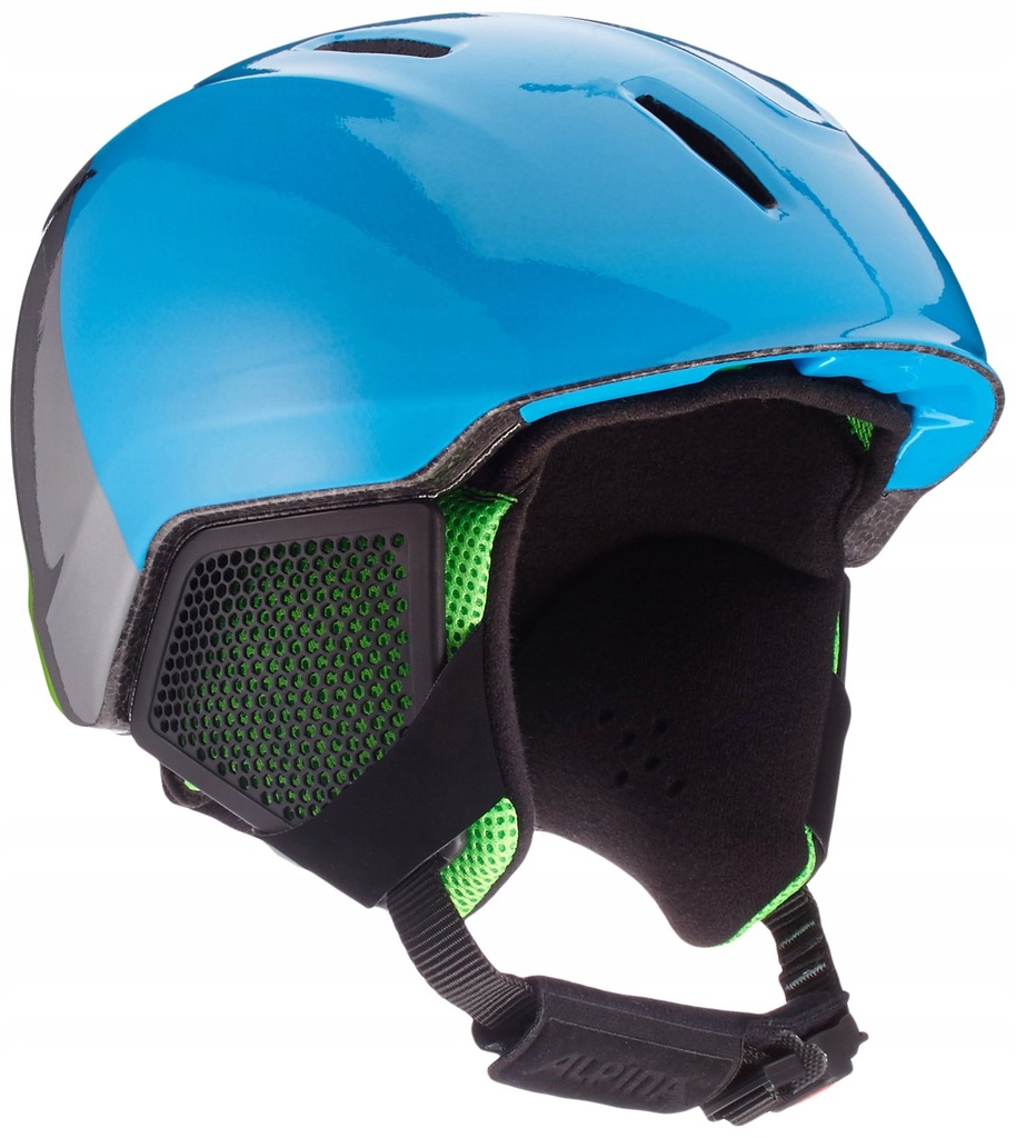 Kask Alpina 48-52 cm niebieski