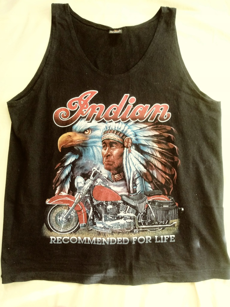 Harley Davidson Indian - koszulka na ramiączka L
