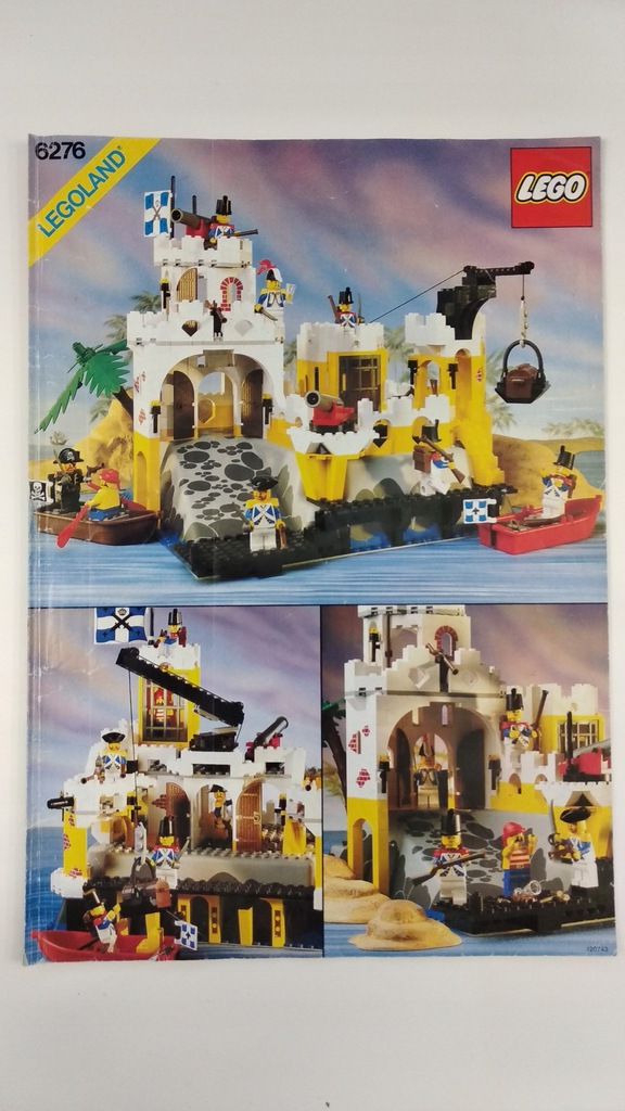 Lego Pirates 6276 Eldorado Fortress INSTRUKCJA
