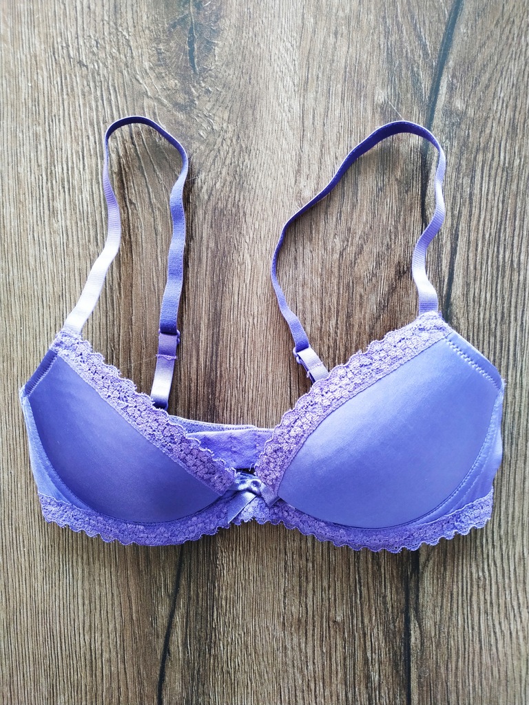 Biustonosz fioletowy H&M 32B