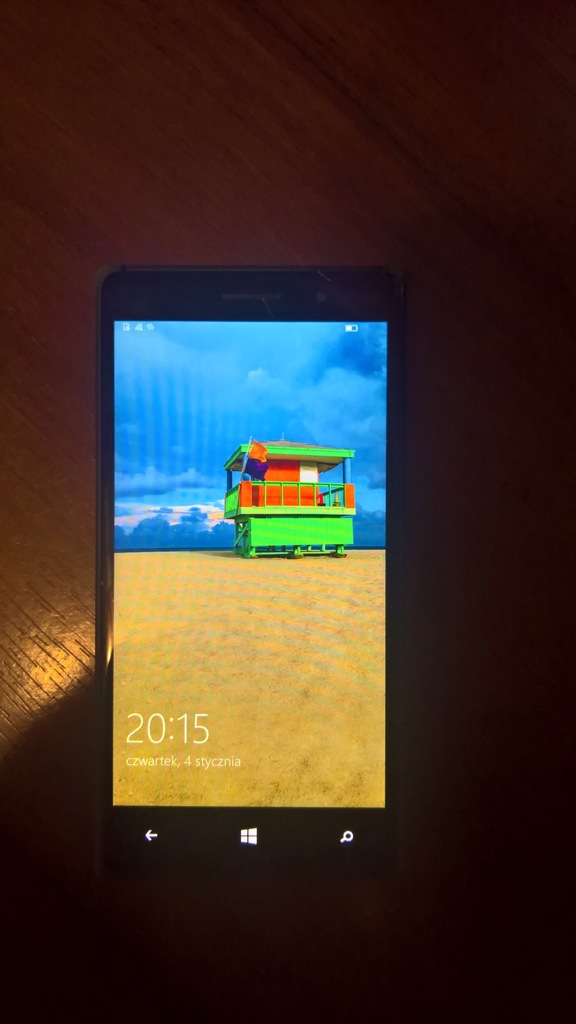 Lumia 830 z Windows 10 Mobile 1607 (uszkodzona)