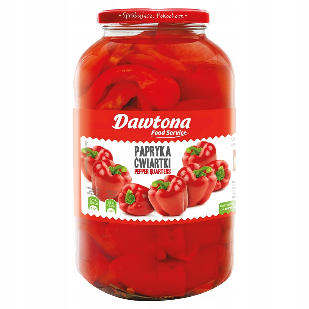 Dawtona Food Service Papryka konserwowa 4,1 kg