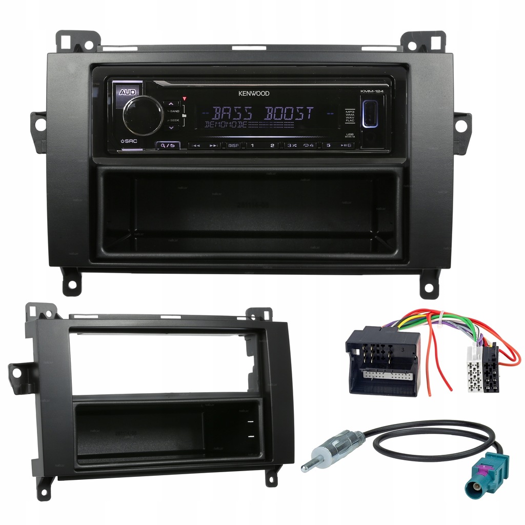 KENWOOD KMM-124 RADIO RAMKA MERCEDES VITO W639 ...