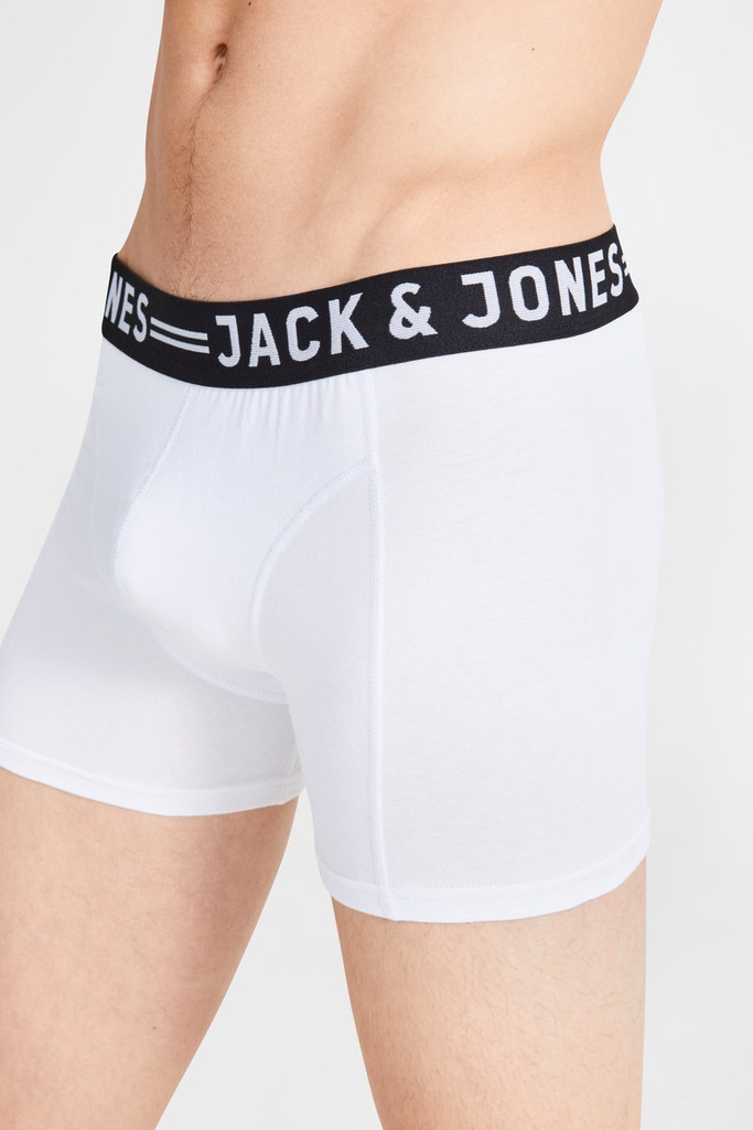 Купить Комплект из 3 боксеров SENSE Jack And Jones белого цвета, размер XXL: отзывы, фото, характеристики в интерне-магазине Aredi.ru