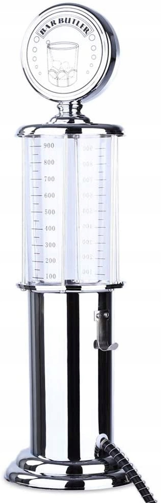 Dozownik do alkoholu MatMay srebrny 1000 ml