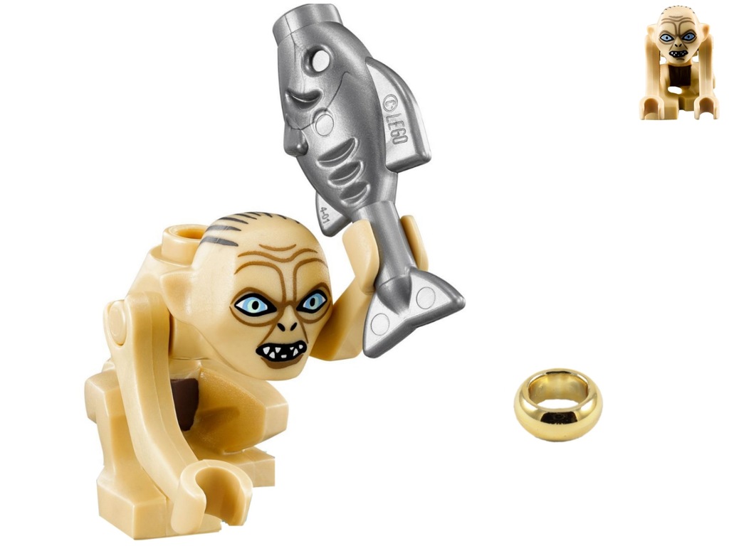 Unikat LEGO Hobbit Gollum pier cie 79000 6896755020 oficjalne archiwum Allegro