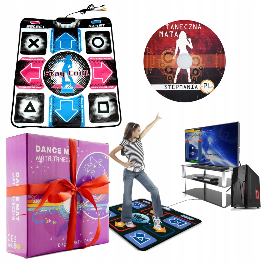 Купить STEPMANIA PL DANCE MAT DANCE TV ПК отзывы, фото и