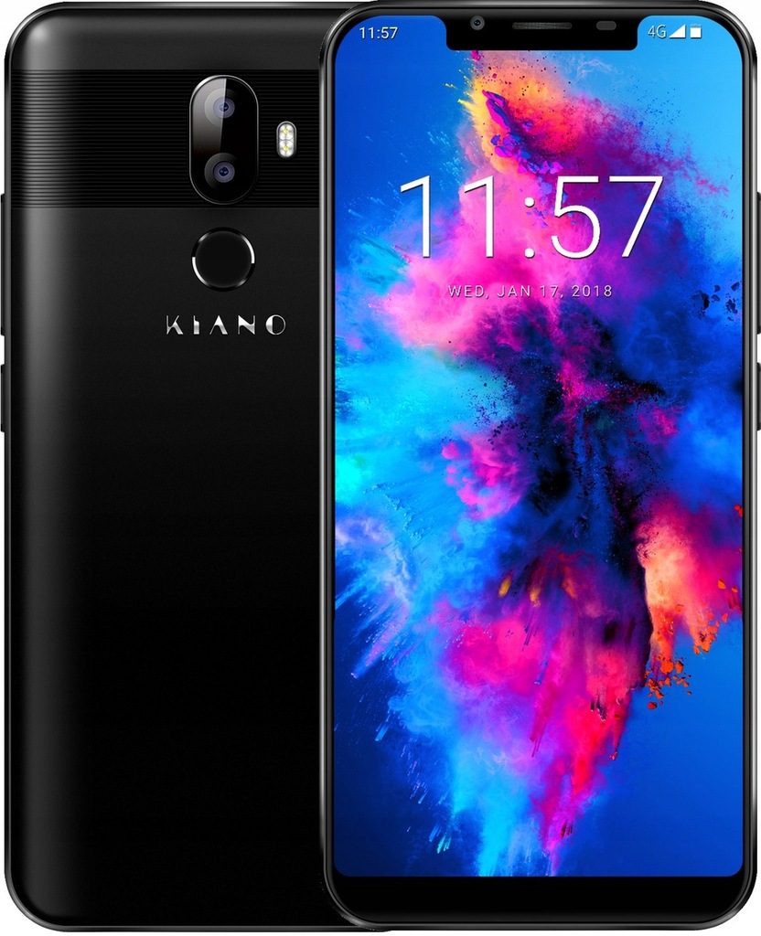 Купить Черный смартфон KIANO Elegance 6 4/64 ГБ LTE: отзывы, фото, характеристики в интерне-магазине Aredi.ru