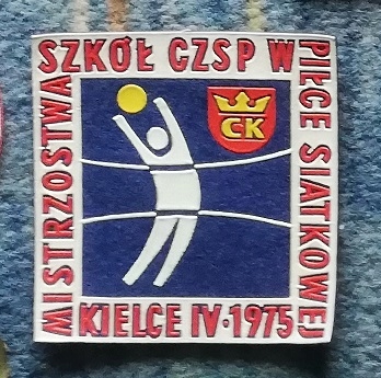 MISTRZOSTWA SZKÓŁ CZSP KIELCE 1975 - naszywka