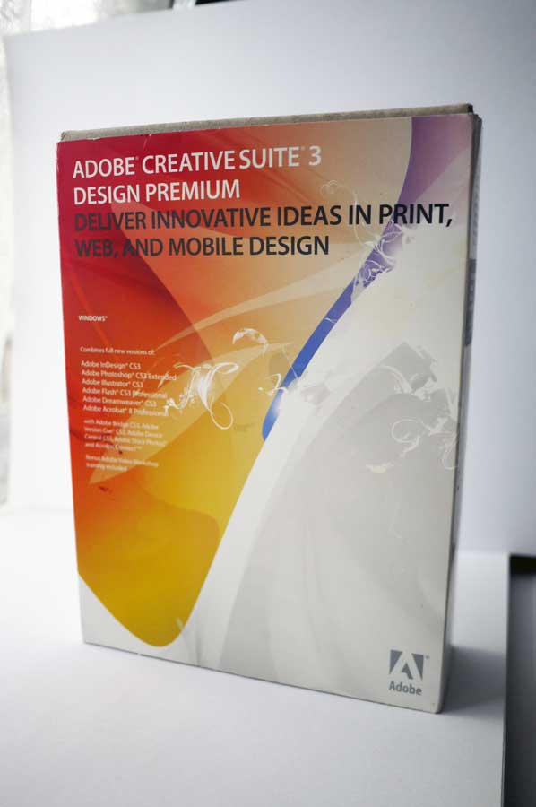 Adobe Design Premium CS3 BOX WINDOWS EN/ VAT 23%