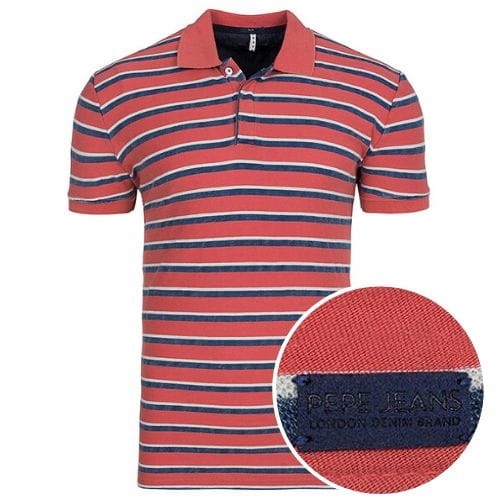 Koszulka Polówka męskie PEPE JEANS orange Polo S