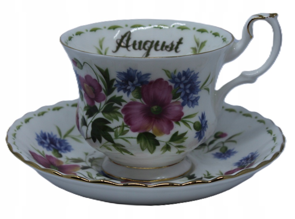 LOOK:) ROYAL ALBERT FILIŻANKA DUO KWIATY MIESIĄCA