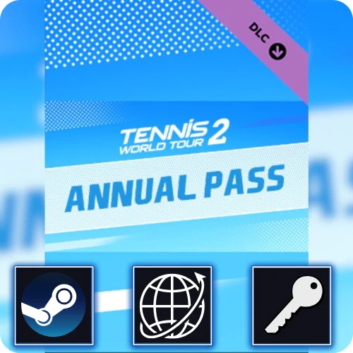 Tennis World Tour 2 - Annual Pass DLC (PC) Steam Klucz Global