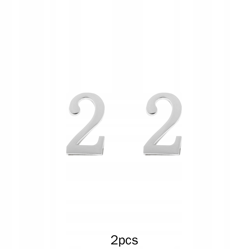 2x numer drzwi metalowych Drzwi Metalowe 2 Numer
