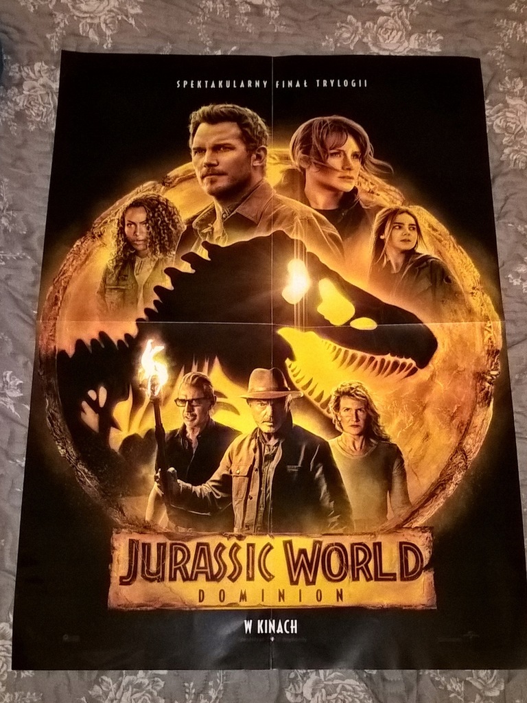 Jurassic World - Minionki plakat film. dwustronny