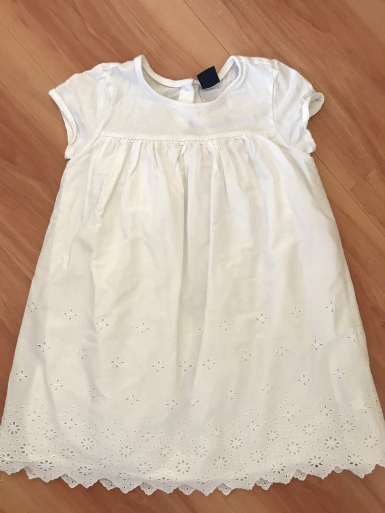GAP biała sukienka 5 lat