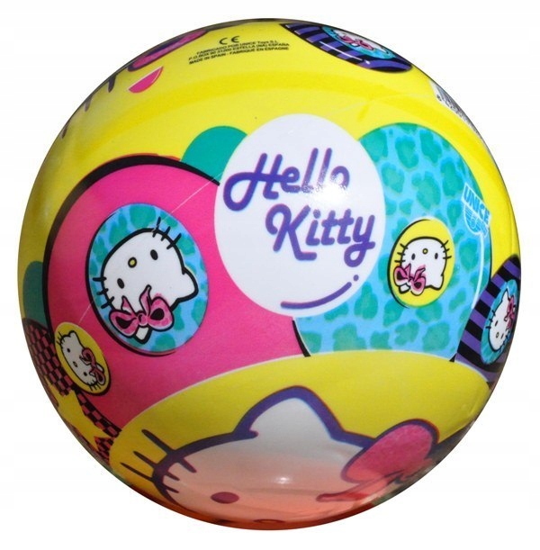 Gumowa piłka dziecięca Hello Kitty - 230 mm