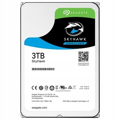 SEAGATE SkyHawk 3TB 3,5'' 64MB ST3000VX010