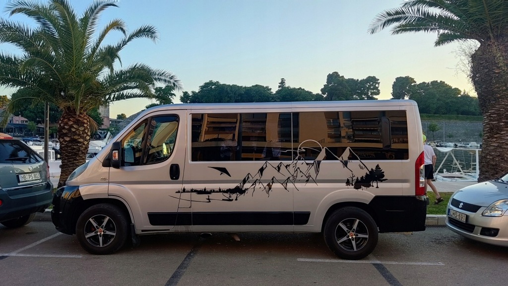 Fiat Ducato Bus 9 osob, wynajem