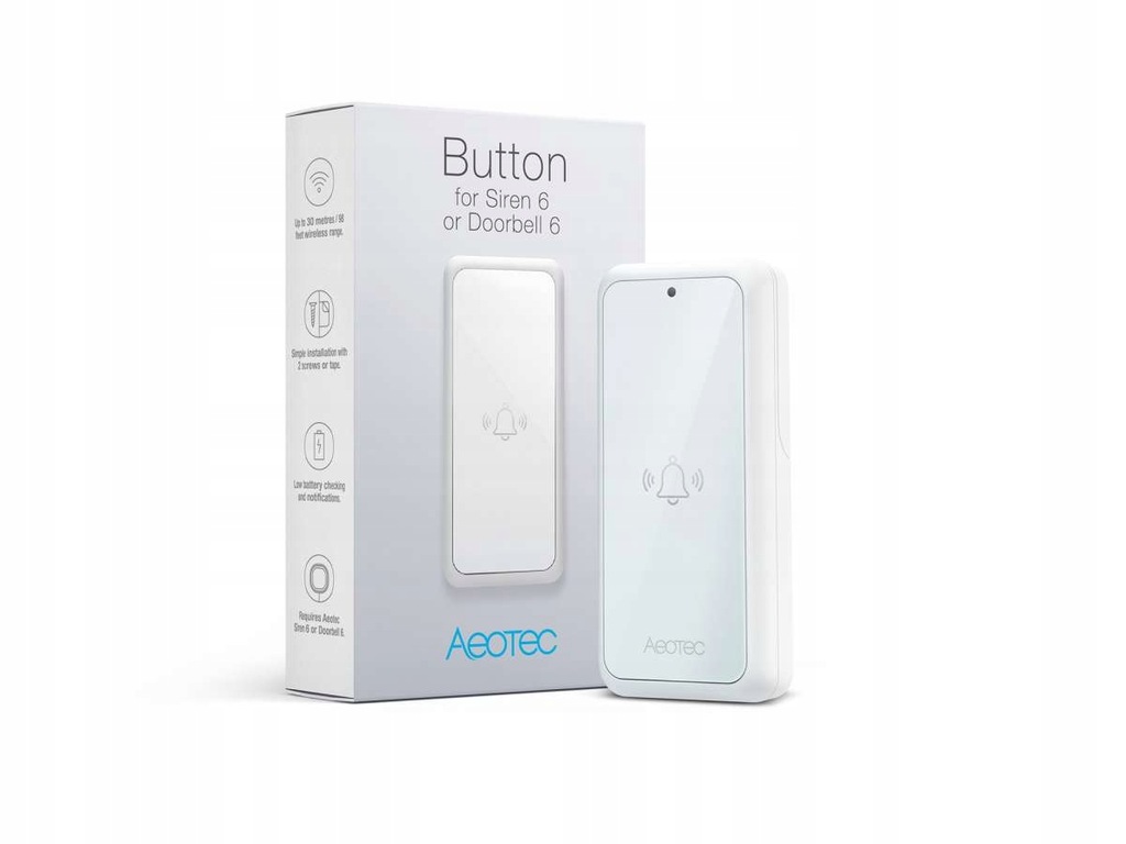 Aeotec Button przycisk do Z-WAVE DoorBell/ Siren 6