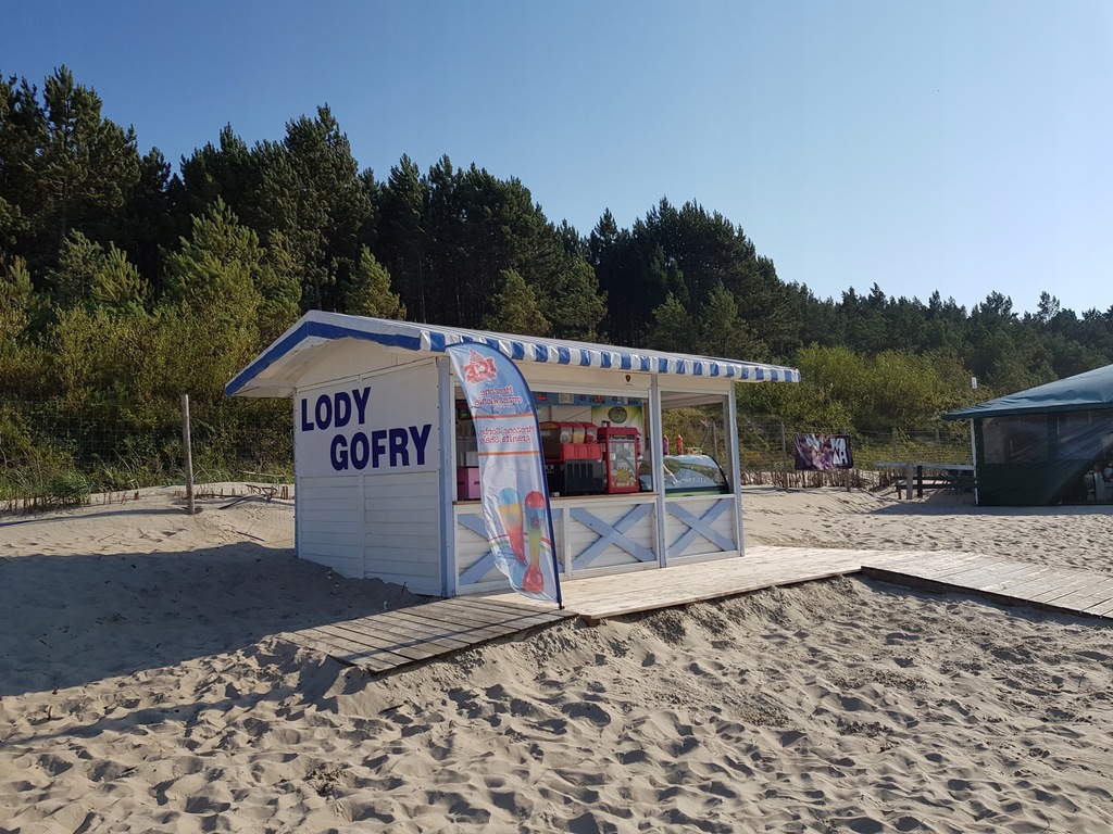 Sprzedam Gotową Lodziarnie - Bar na Głownej Plaży