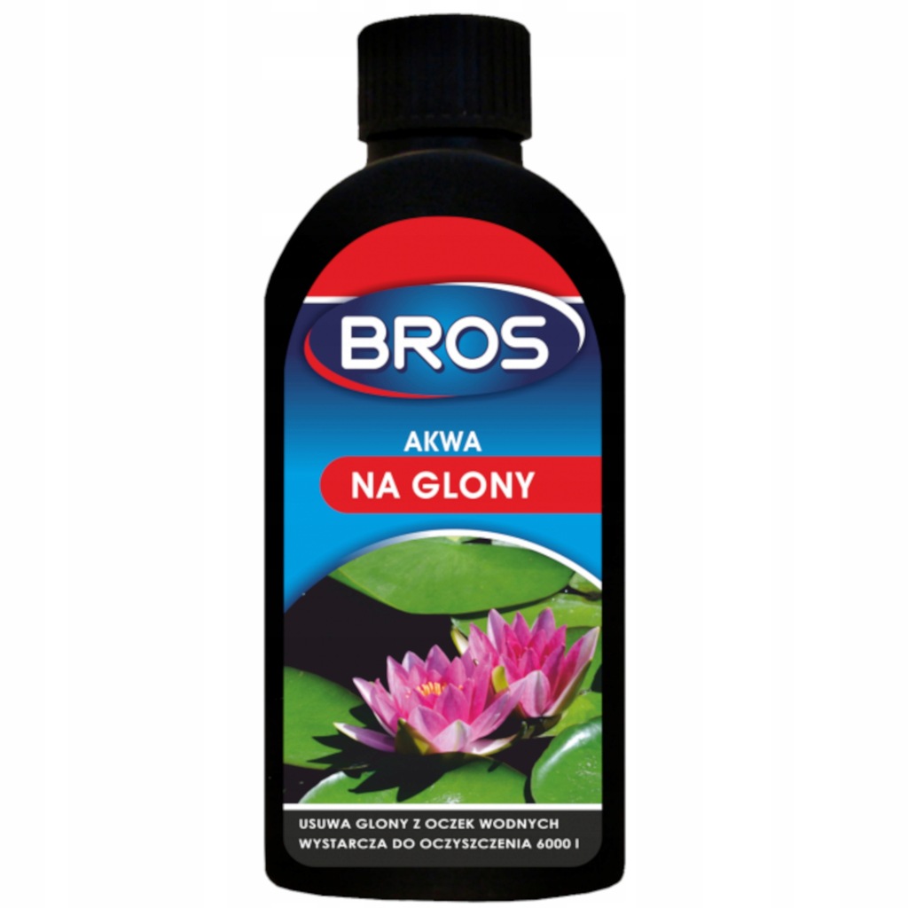 PREPARAT ŚRODEK NA GLONY Bros Do Oczek Wodnych 250 ml Akwa Oczyszczacz