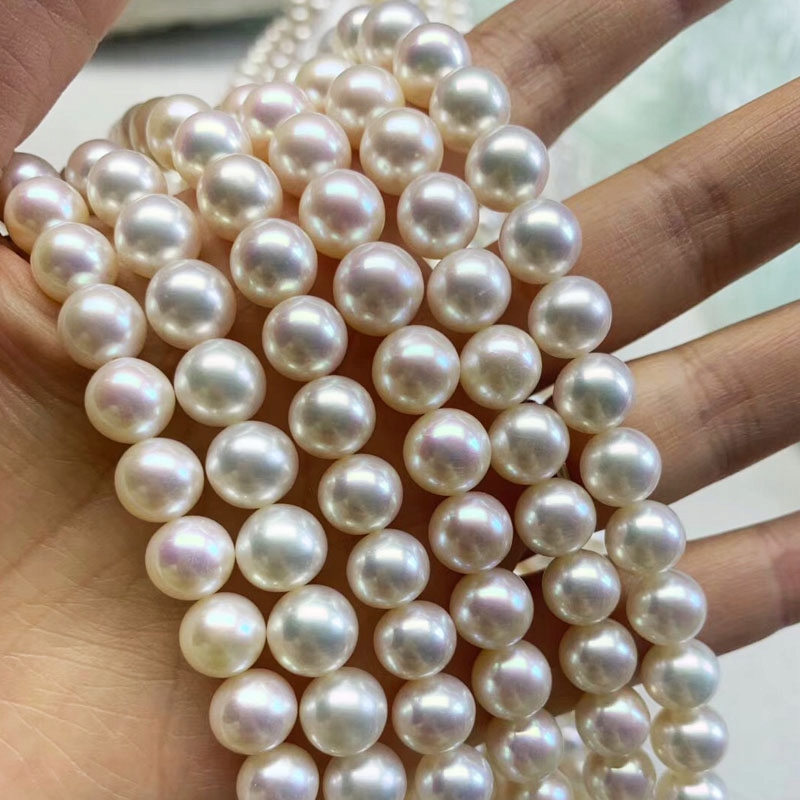 6.5-12mm White Edison Pearl for Necklace Strand