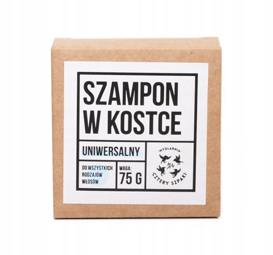 CZTERY SZPAKI Szampon do włosów w kostce świetny!