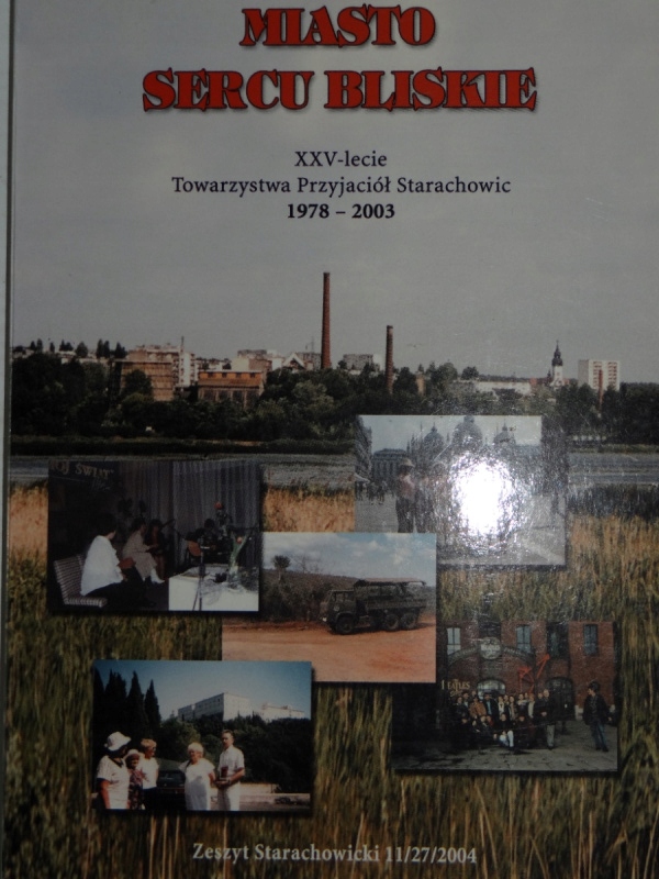 MIASTO SERCU BLISKIE STARACHOWICE XXV-LECIE TPS 1978-2003