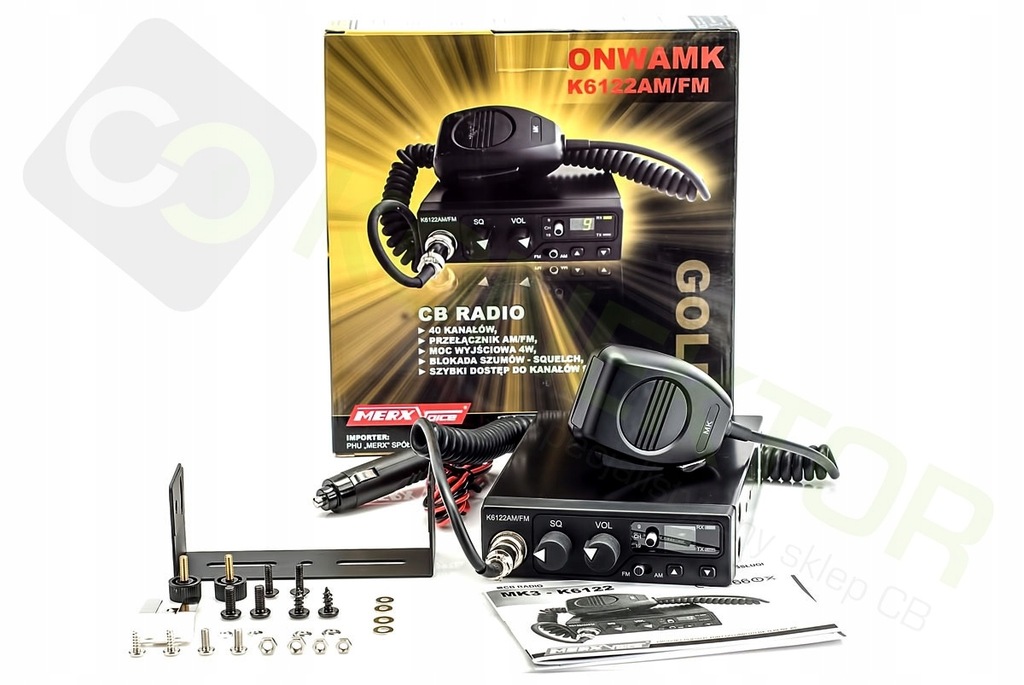 CB Radio Onwa MK K6122AM/FM wersja GOLD !