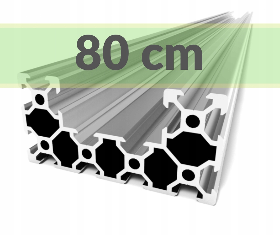 PROFIL ALUMINIOWY KONSTRUKCYJNY C-BEAM 40x80 80cm