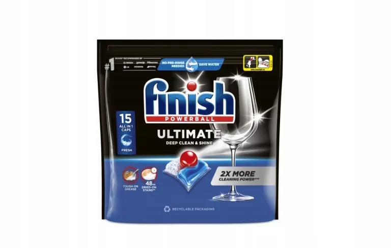 FINISH KAPSUŁKI ULTIMATE ALL-IN-1 15 REGULARNE SZTUK