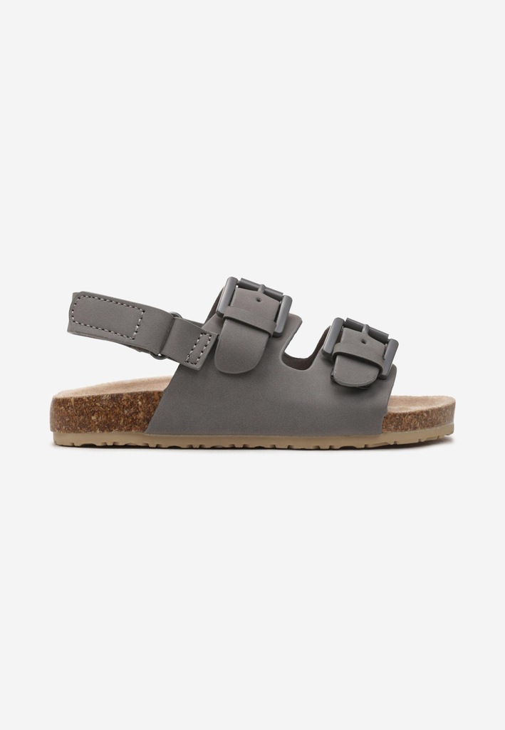 Born2Be Szare Sandały 30 Ekoskóra Casual